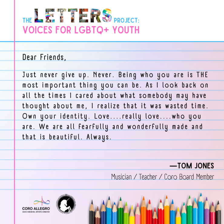 Letter from Tom